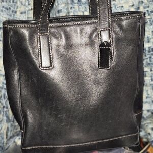 Coach Leather Tote#7776